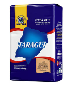 Taragüi Yerba Mate 1kg without Stem (Sin Palo) 2.1lb  Product of Argentina  Ships from the USA