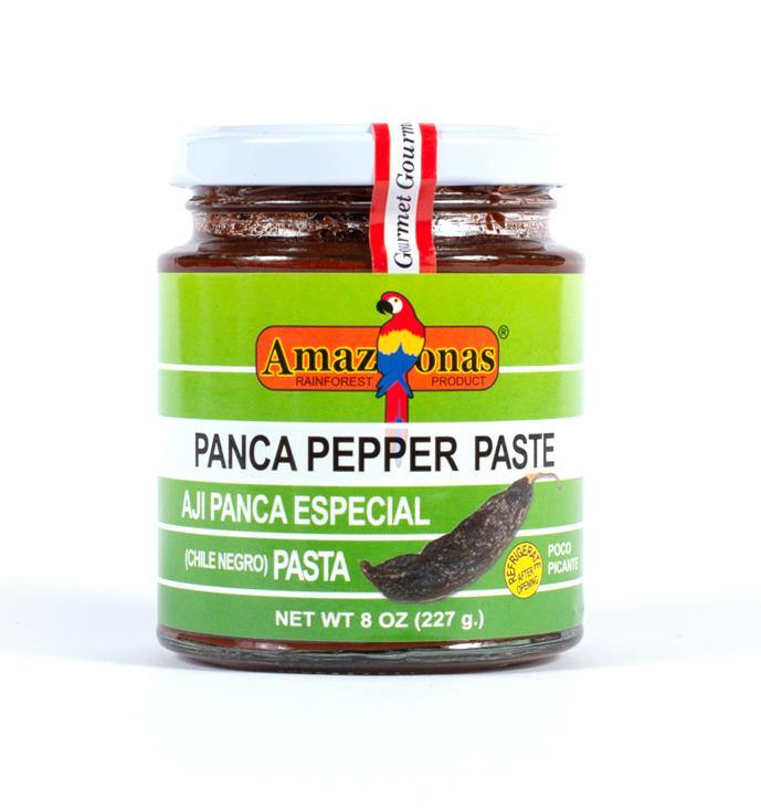 Amazonas Panca Pepper Paste, Aji Panca Especial Pasta (Chile Negro) (8oz) - Amazonas Foods Online