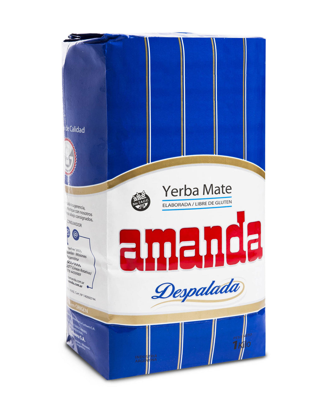 AMANDA - Yerba Mate Despalada (without Stems)