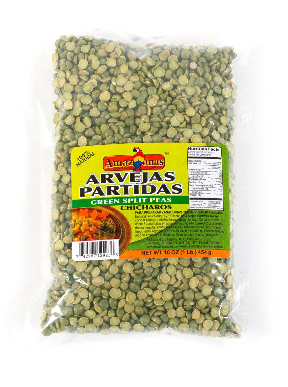 Amazonas Split Peas - Amazonas Foods Online