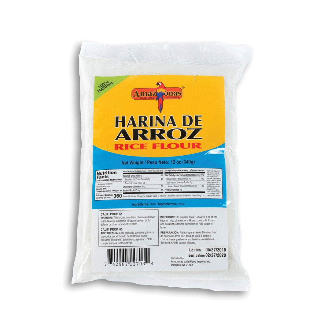 Amazonas Rice Flour / Harina de Arroz - Amazonas Foods Online