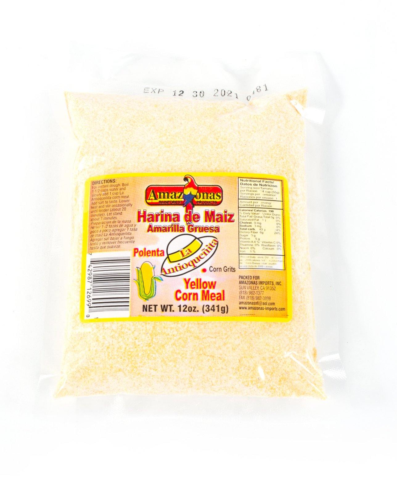 Amazonas Yellow Corn Meal / Polenta - Amazonas Foods Online