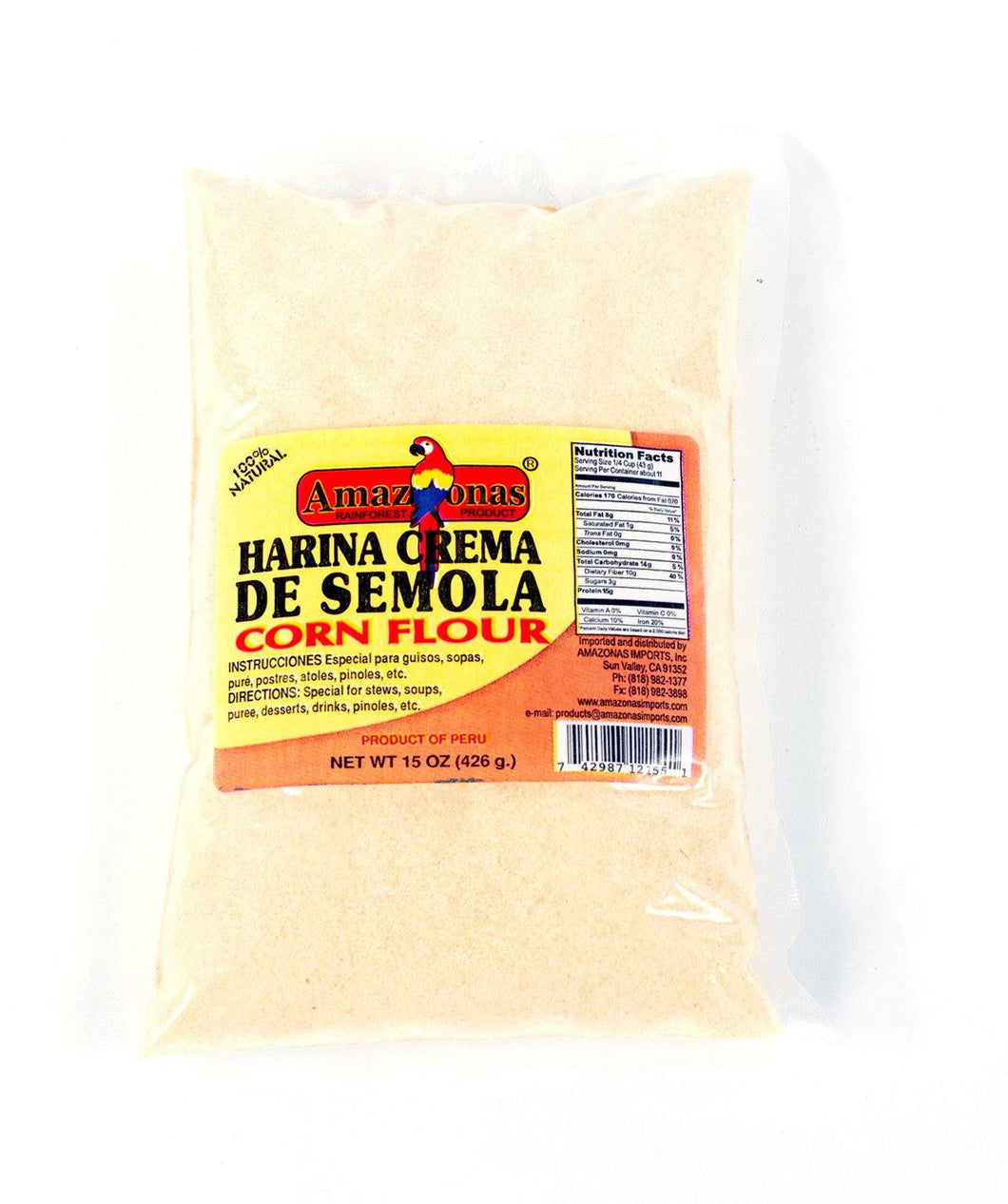 Amazonas Corn Flour - fine - Amazonas Foods Online