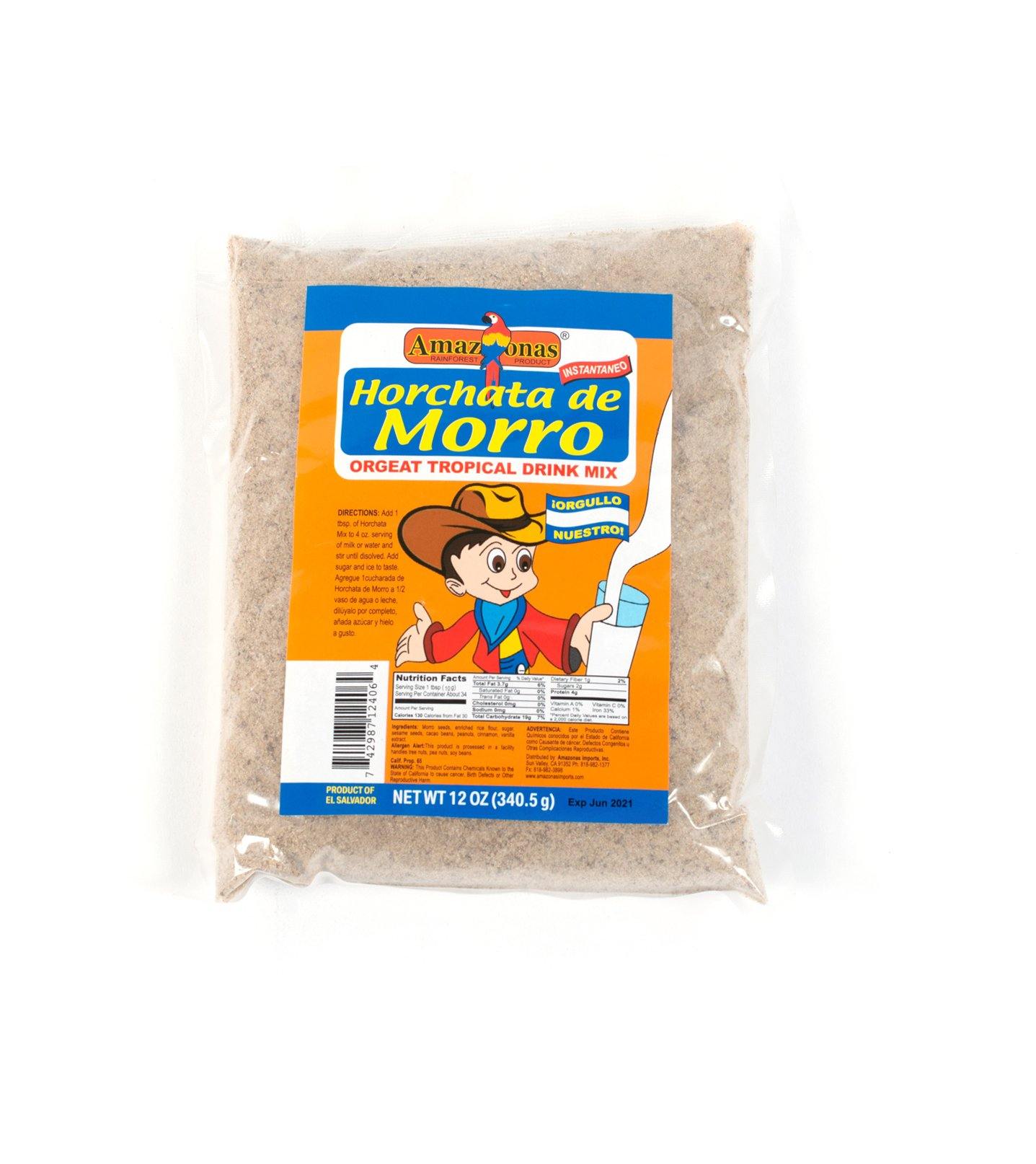 Amazonas Orgeat Tropical Drink Mix / Horchata de Morro - Amazonas Foods Online