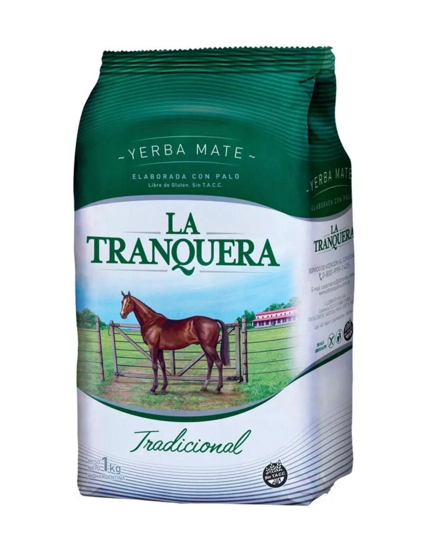 LA TRANQUERA - Yerba Mate con Palo (con Tallos)