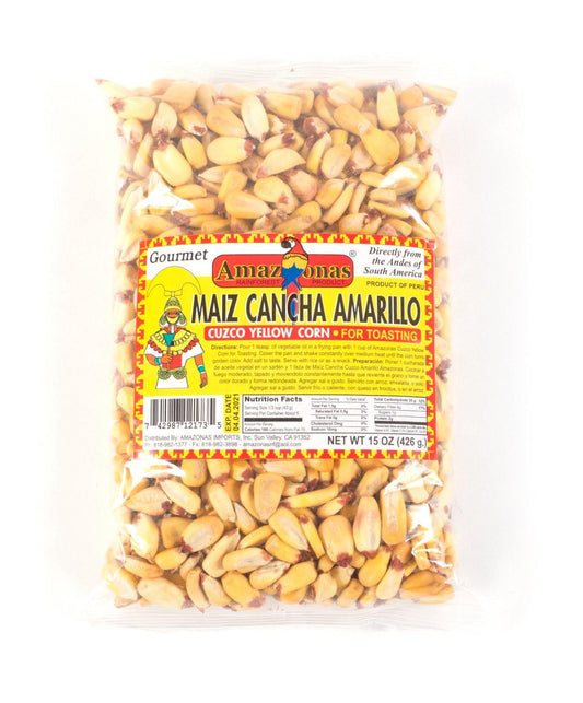 Amazonas Cuzco Yellow Corn, Maiz Cancha Amarillo - Amazonas Foods Online