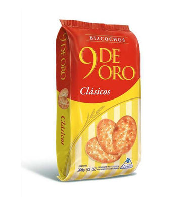 9 DE ORO Classic Crackers - Amazonas Foods Online