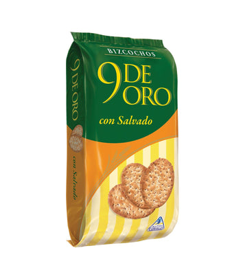 9 DE ORO Bran Crackers - Amazonas Foods Online