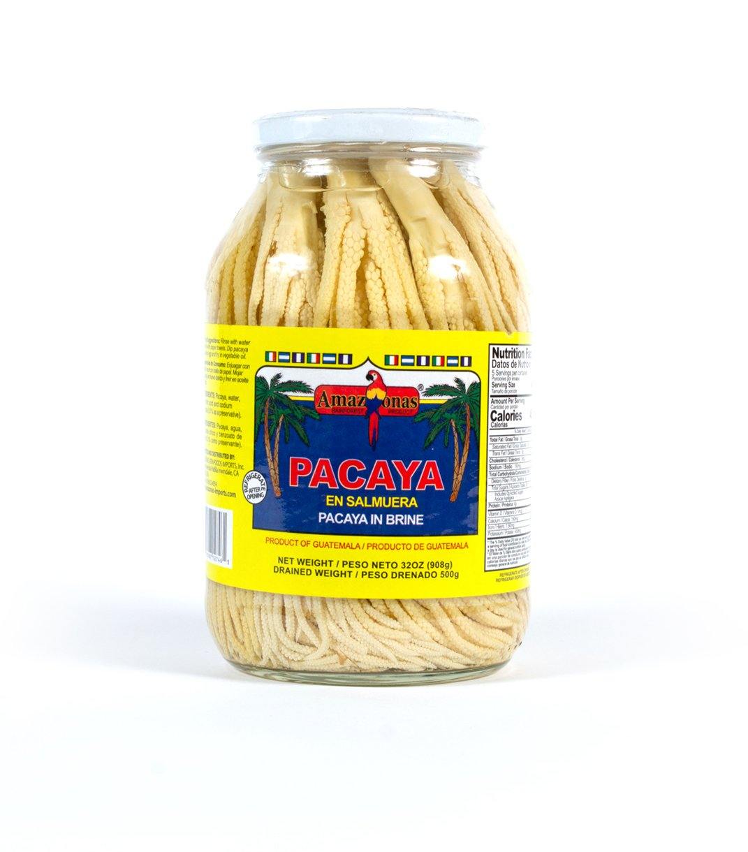 Amazonas Pacaya in Brine, Pacaya en Salmuera - Amazonas Foods Online