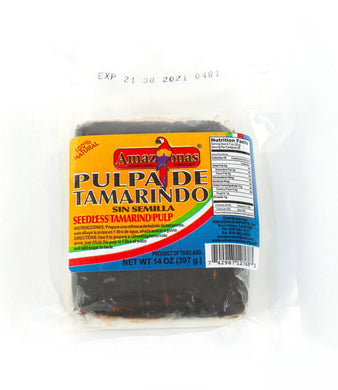 Amazonas Tamarind Pulp without seed - Amazonas Foods Online